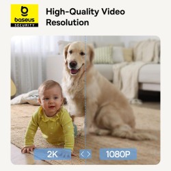 Baseus Security - P1 Lite - Indoor Camera 2K White EU — Buy in Cyprus with Fast Delivery