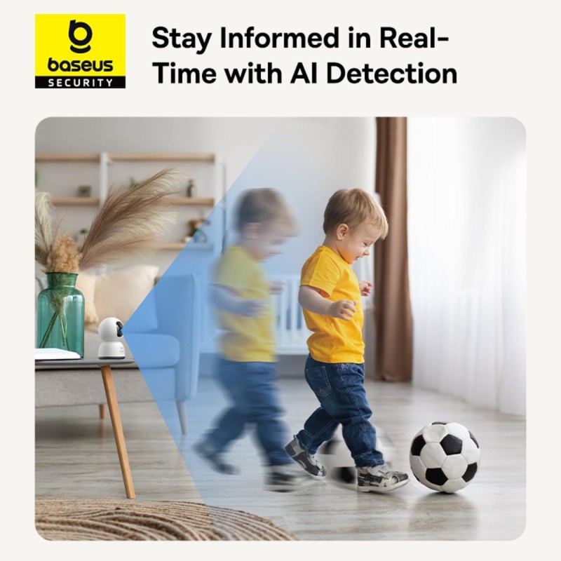 Baseus Security - P1 Lite - Indoor Camera 2K White EU — Buy in Cyprus with Fast Delivery