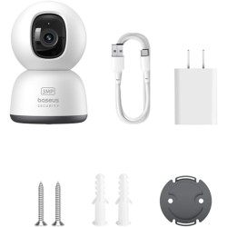 Baseus Security - P1 Lite - Indoor Camera 2K White EU — Buy in Cyprus with Fast Delivery