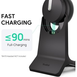 Yealink Headset Charging Stand - BHC70 - for BH70 WH64 with USB Connection — Buy in Cyprus with Fast Delivery