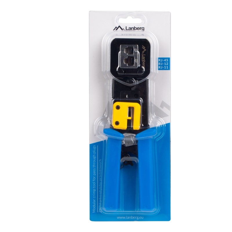 Lanberg Crimping Tool for Passthrough Connectors - NT-0204 — Buy in Cyprus with Fast Delivery