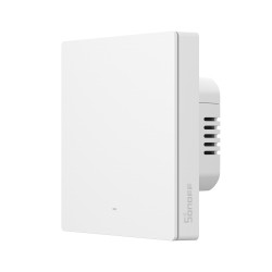 Sonoff Matter WiFi Smart Wall Mechanical Switch 1-Button White - M5 - Matter WiFi Smart Wall Mechanical Switch 1-Button White