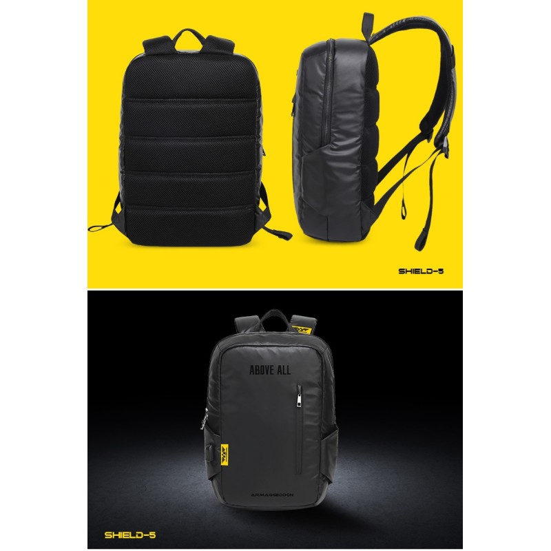 Armaggeddon Anti-Theft Gaming Bag - SHIELD 5 - Black — Buy in Cyprus with Fast Delivery