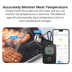 Sonoff WiFi BBQ Meat Thermometer - BMT01 - WiFi BBQ Meat Thermometer — Buy in Cyprus with Fast Delivery
