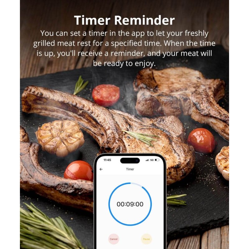 Sonoff WiFi BBQ Meat Thermometer - BMT01 - WiFi BBQ Meat Thermometer — Buy in Cyprus with Fast Delivery