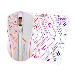 Armaggeddon Gaming Mouse - FOXBAT-III - Wired+2.4G Recharge White — Buy in Cyprus with Fast Delivery