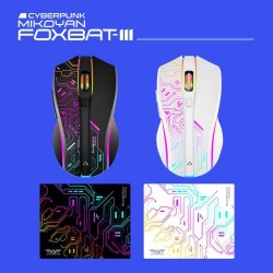 Armaggeddon Gaming Mouse - FOXBAT-III - Wired+2.4G Recharge White — Buy in Cyprus with Fast Delivery