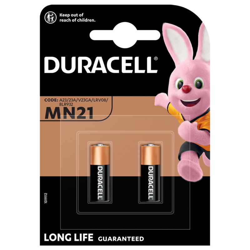 Duracell Alkaline-Micro - MN21 A23 - 2pc Batteries — Buy in Cyprus with Fast Delivery