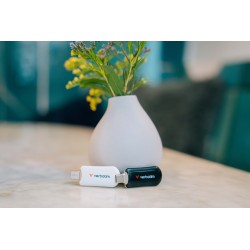 Verbatim USB Drive 3.2 PLECTRA USB-C 128GB White - USB-C — Buy in Cyprus with Fast Delivery