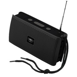 SonicGear SONICGO! Portable BT FM USB Speaker - RDO30-X - Black — Buy in Cyprus with Fast Delivery
