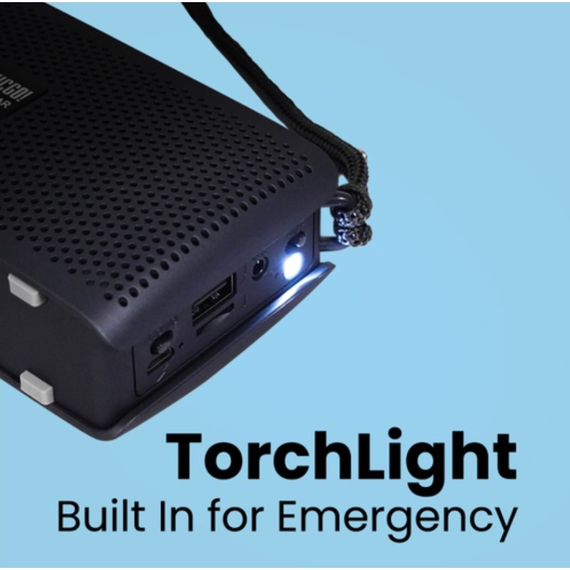 SonicGear SONICGO! Portable BT FM USB Speaker - RDO30-X - Black — Buy in Cyprus with Fast Delivery