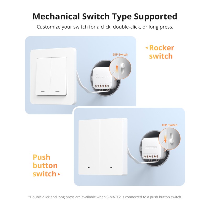Sonoff WiFi Smart Switch - S-Mate2 - WiFi — Buy in Cyprus with Fast Delivery