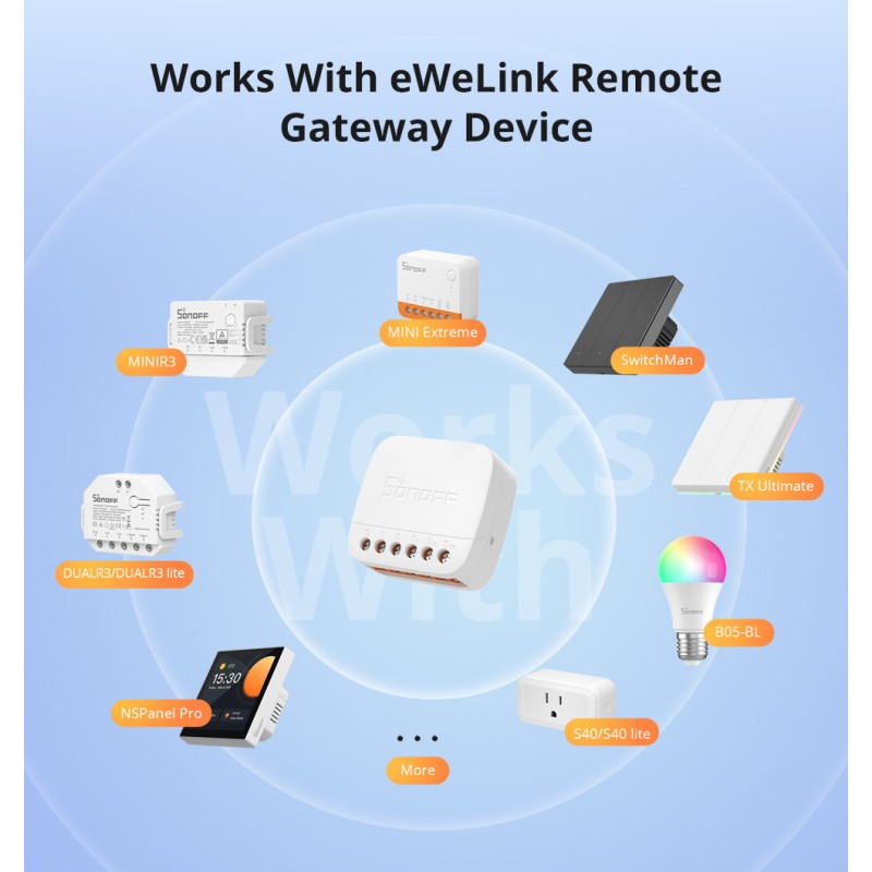 Sonoff WiFi Smart Switch - S-Mate2 - WiFi — Buy in Cyprus with Fast Delivery