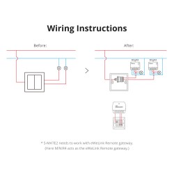 Sonoff WiFi Smart Switch - S-Mate2 - WiFi — Buy in Cyprus with Fast Delivery