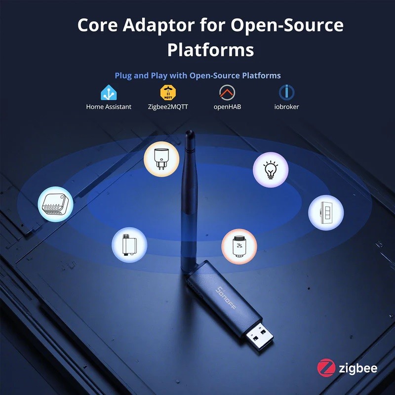 Sonoff ZigBee USB Dongle - ZBDongle-PMG24 - — Buy in Cyprus with Fast Delivery