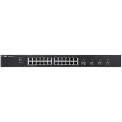 Zyxel Switch Gigabit Ethernet Cloud Managed L3 Lite 24-Port + 4SFP+ Fanless - XGS1935-28 - — Buy in Cyprus with Fast Delivery
