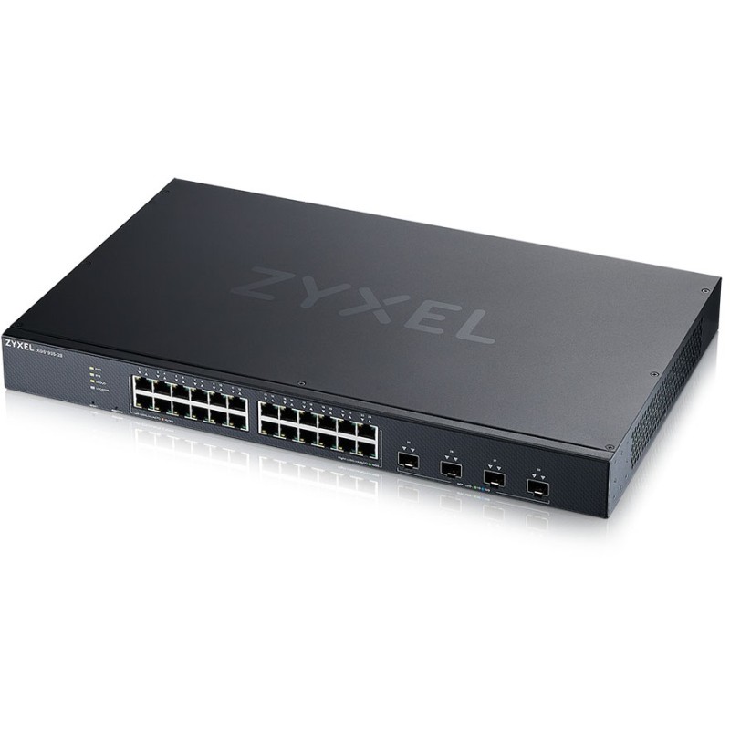 Zyxel Switch Gigabit Ethernet Cloud Managed L3 Lite 24-Port + 4SFP+ Fanless - XGS1935-28 - — Buy in Cyprus with Fast Delivery