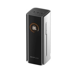 EcoFlow Charge Powerbank RAPID Pro - 20000mAh 230W + 100W Built-in Cable Black — Buy in Cyprus with Fast Delivery