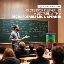 SonicGear Portable Karaoke Speaker - HYPERBOX 1200 Pro - 12'' 110W TWS BT USB 2x Mics — Buy in Cyprus with Fast Delivery