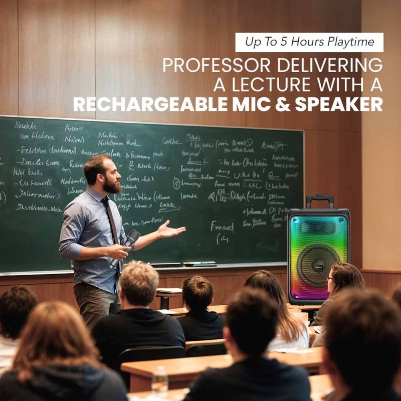 SonicGear Portable Karaoke Speaker - HYPERBOX 1200 Pro - 12'' 110W TWS BT USB 2x Mics — Buy in Cyprus with Fast Delivery