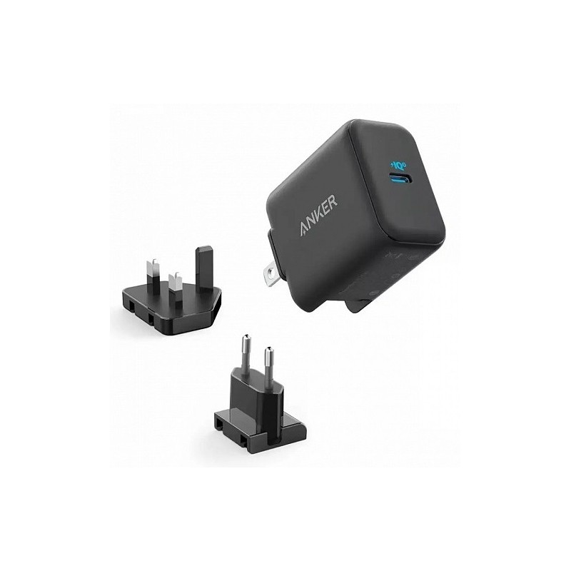 Anker PowerPort III 25W USB-C Wall Charger - with UK EU & US plug — Buy in Cyprus with Fast Delivery
