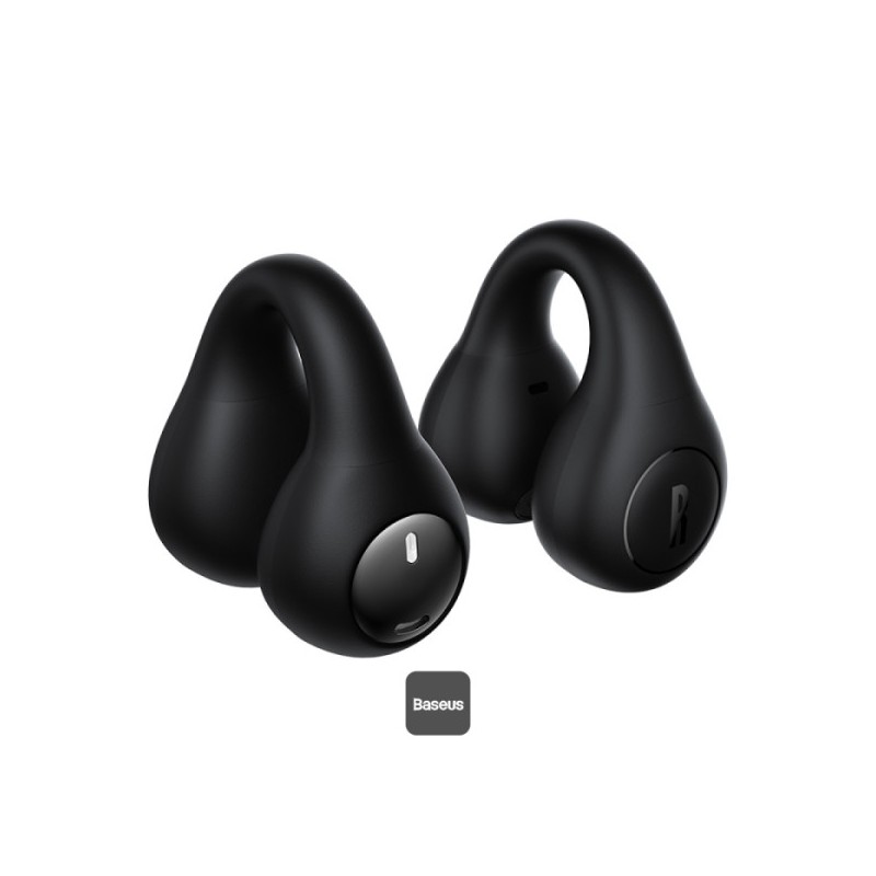 Baseus Headphones Open Ear - AirGo 1 Ring - Black — Buy in Cyprus with Fast Delivery