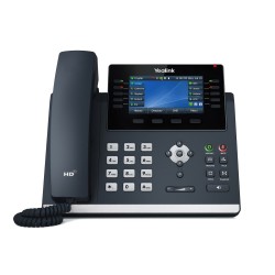 Yealink IP Phone Desktop PoE - T46U - 4.3'' Gigabit, USB, Expansion, Color Screen — Buy in Cyprus with Fast Delivery
