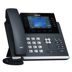 Yealink IP Phone Desktop PoE - T46U - 4.3'' Gigabit, USB, Expansion, Color Screen — Buy in Cyprus with Fast Delivery