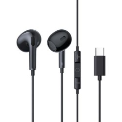 Baseus Earphones - CZ17 - Wired Type C Black — Buy in Cyprus with Fast Delivery