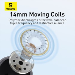 Baseus Earphones - CZ17 - Wired Type C Black — Buy in Cyprus with Fast Delivery