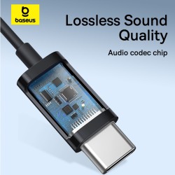 Baseus Earphones - CZ17 - Wired Type C Black — Buy in Cyprus with Fast Delivery