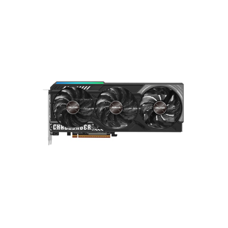 ASRock Radeon RX 9070 Challenger - 16GB - Boost 2520 MHz, Triple-Fan, Metal Backplate — Buy in Cyprus with Fast Delivery