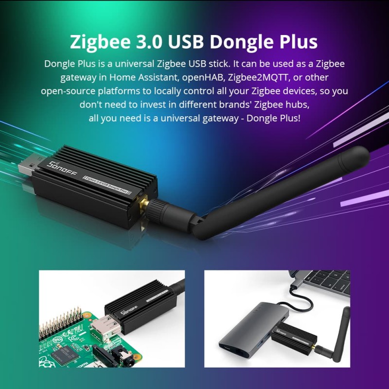 Sonoff ZigBee USB Dongle - ZBDongle-E - ZigBee USB Dongle — Buy in Cyprus with Fast Delivery