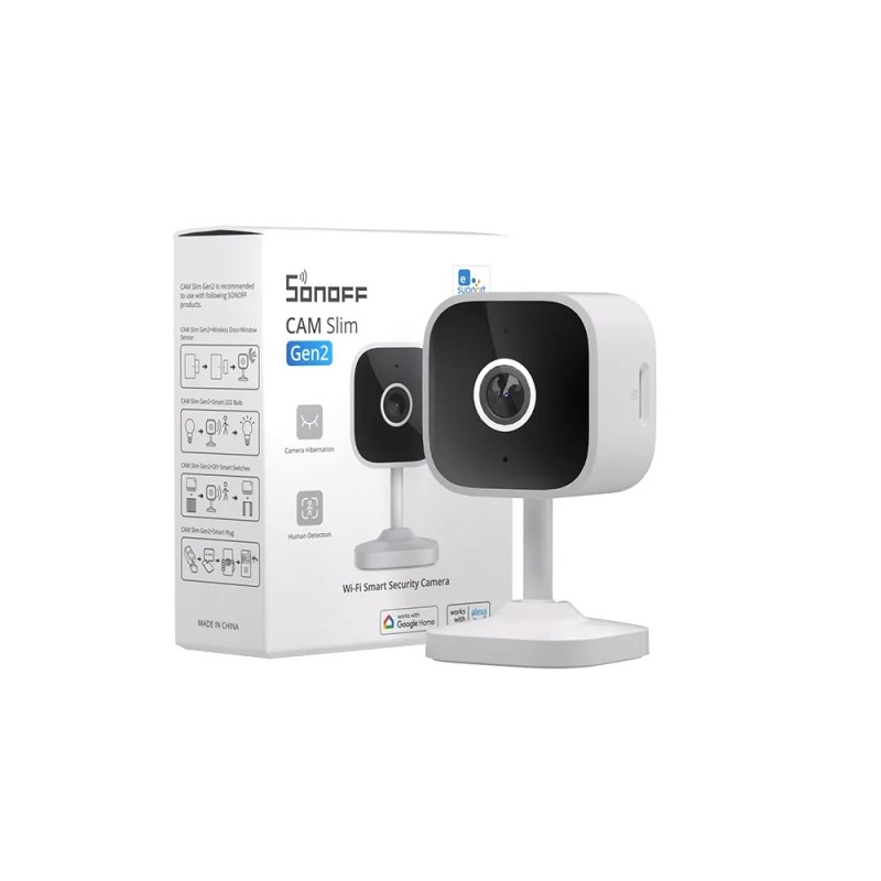 Sonoff Smart WiFi IP Security Camera - CAM-S2 — Buy in Cyprus with Fast Delivery