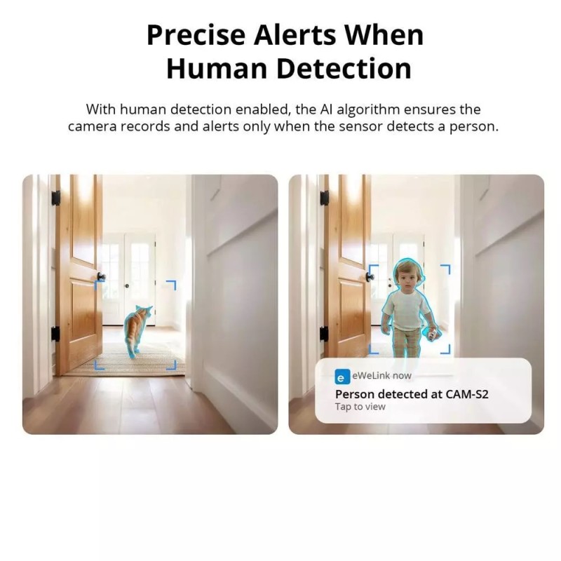 Sonoff Smart WiFi IP Security Camera - CAM-S2 — Buy in Cyprus with Fast Delivery