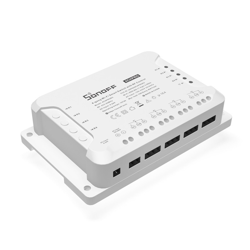 Sonoff WiFi Smart Switch - 4CH Pro R3 - WiFi Smart Switch — Buy in Cyprus with Fast Delivery