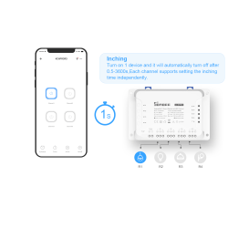 Sonoff WiFi Smart Switch - 4CH Pro R3 - WiFi Smart Switch — Buy in Cyprus with Fast Delivery