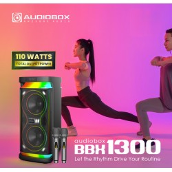 SonicGear Portable Karaoke Speaker - BBX1300 - 2 x 6.5'' BT USB RGB 2x Mics Audiobox — Buy in Cyprus with Fast Delivery