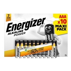 Energizer Alkaline AAA - 10pcs Alkaline Power — Buy in Cyprus with Fast Delivery