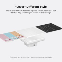 Sonoff Smart Wall Touch Switch - T54C-WiFi - 4-Button White — Buy in Cyprus with Fast Delivery