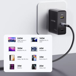 Unitek MC USB-C Cable - C14110GY-2M - PD240W USB3.1 E-Marker 2.0m — Buy in Cyprus with Fast Delivery