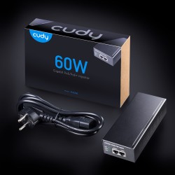 Cudy PoE Adapter Injector Gigabit 802.3bt at 60W - POE300 - Gigabit 802.3bt at 60W — Buy in Cyprus with Fast Delivery