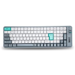 Alcatroz Tetriz - Air 3 - Wireless Keyboard 2.4G+BT Winter White — Buy in Cyprus with Fast Delivery