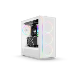 be quiet! Shadow Base 800 FX - White Mid Tower Case, Tempered Glass, RGB Fans, E-ATX/ATX Compatible