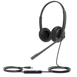 Yealink Headset - UH34 - Wired USB Noise Cancelling USB-A Dual Teams — Buy in Cyprus with Fast Delivery