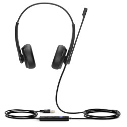 Yealink Headset - UH34 - Wired USB Noise Cancelling USB-A Dual Teams — Buy in Cyprus with Fast Delivery