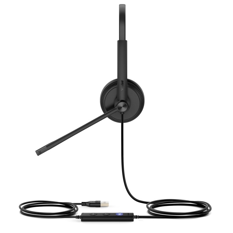 Yealink Headset - UH34 - Wired USB Noise Cancelling USB-A Dual Teams — Buy in Cyprus with Fast Delivery