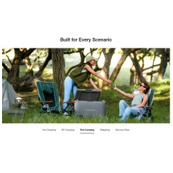 EcoFlow (UK) Portable Solar Fridge (not including battery) - GLACIER 35L - Portable Solar Fridge (not including battery)