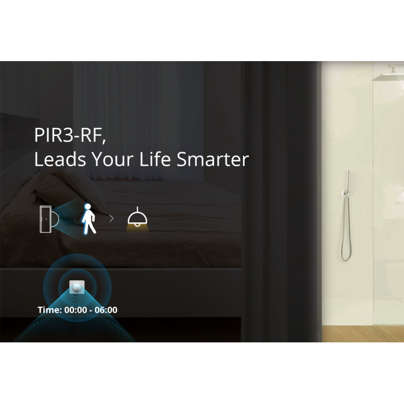 Sonoff Motion Sensor - PIR3 - RF Motion Sensor — Buy in Cyprus with Fast Delivery