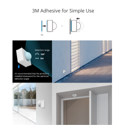 Sonoff Motion Sensor - PIR3 - RF Motion Sensor — Buy in Cyprus with Fast Delivery